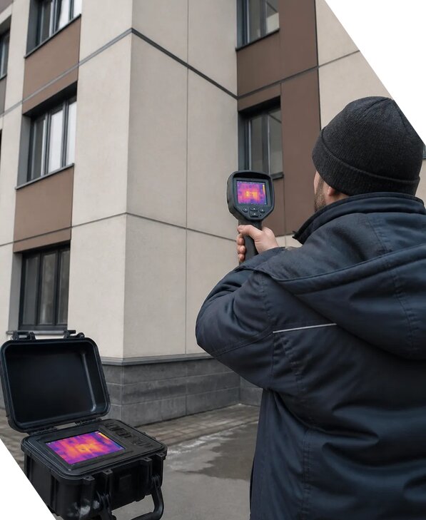 Тепловизионное обследование зданий и сооружений в Старом Осколе